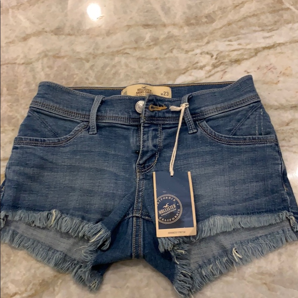 Hollister jean shorts